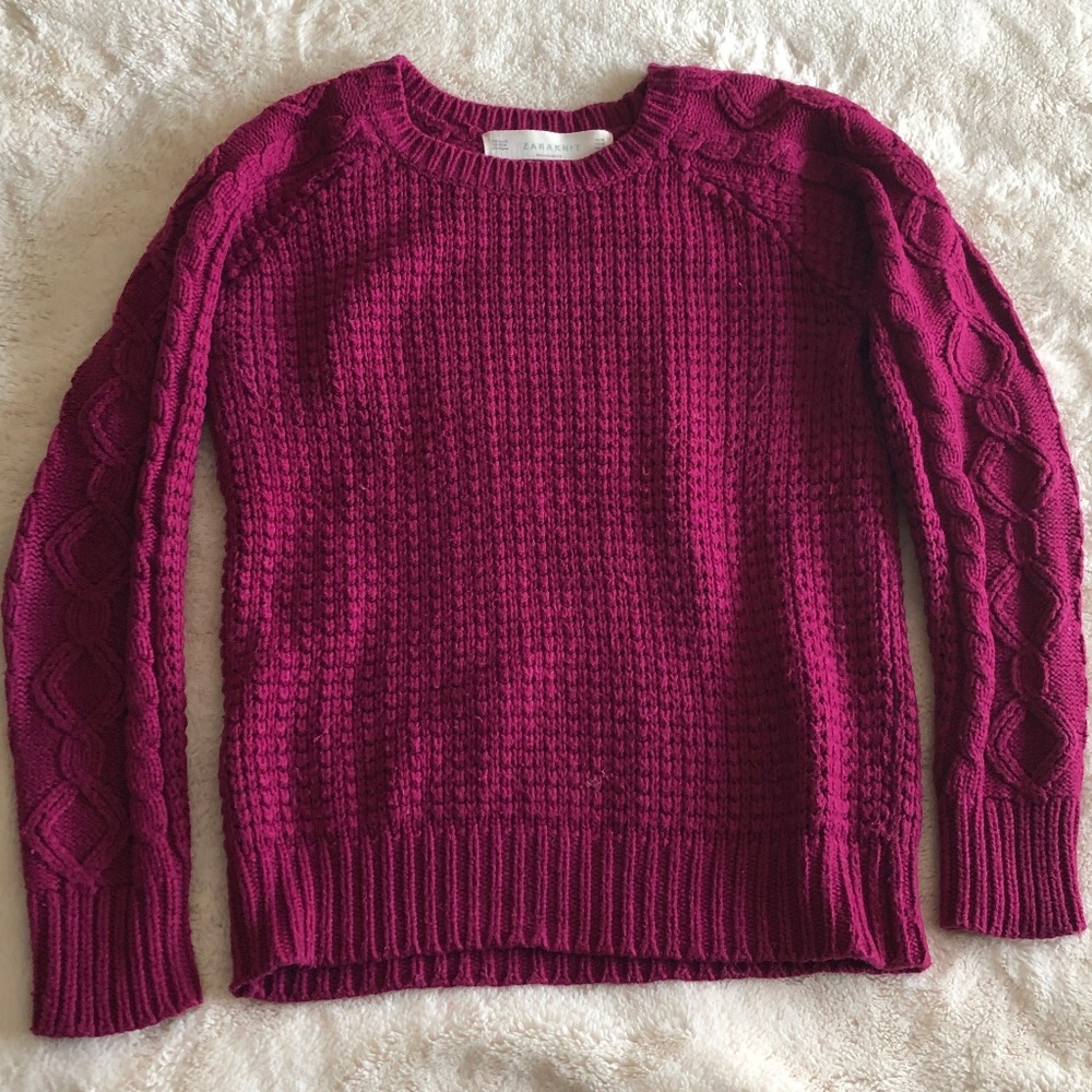 ZARA KNITWEAR women's sweater